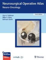 Neurosurgical Operative Atlas: Neuro-Oncology 3rd New edition