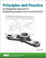 Principles and Practice An Integrated Approach to Engineering Graphics and  AutoCAD 2025
