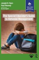 Special Educators Guide to Behavior Management