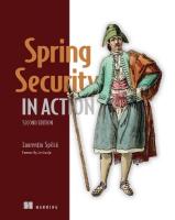 Spring Security in Action 2nd edition