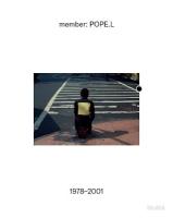 member: Pope.L, 19782001