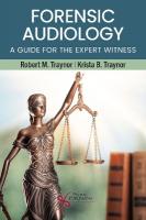 Forensic Audiology: A Guide for the Expert Witness 2024