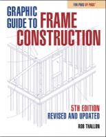 Graphic Guide to Frame Construction: Fifth Edition, Revised and Updated 5th ed.