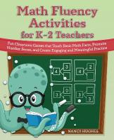 Math Fluency Activities for K-2 Teachers: Fun Classroom Games That Teach Basic Math Facts, Promote Number Sense, and  Create Engaging and Meaningful Practice