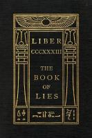 Book of Lies: Oversized Keep Silence Edition