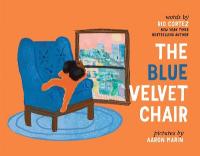 Blue Velvet Chair
