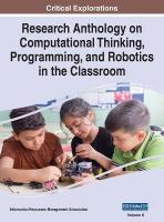 Research Anthology on Computational Thinking, Programming, and Robotics in  the Classroom, VOL 2