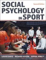Social Psychology in Sport Second Edition