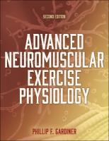 Advanced Neuromuscular Exercise Physiology Second Edition