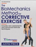 BioMechanics Method for Corrective Exercise Second Edition