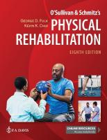 O'Sullivan & Schmitz's Physical Rehabilitation Eighth Edition