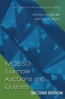 Mosso: Example Auctions and Quizzes - Second Edition: Example Auctions and Quizzes:  Example Auctions and 2nd ed.