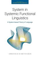System in Systemic Functional Linguistics: A System-Based Theory of Language