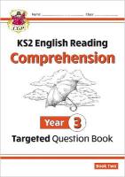 KS2 English Year 3 Reading Comprehension Targeted Question Book - Book 2  (with Answers)