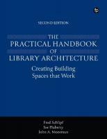 Practical Handbook of Library Architecture Second Edition