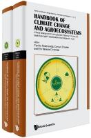 Handbook Of Climate Change And Agroecosystems - Climate Change And Farming  System Planning In Africa And South Asia: Agmip Stakeholder-driven Research (In 2 Parts)