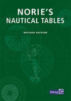 Imray Norie's Nautical Tables 2022 New edition