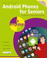 Android Phones for Seniors in easy steps: Illustrated using Android 13 4th edition