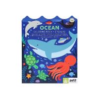 Ocean Coloring Book plus Stickers