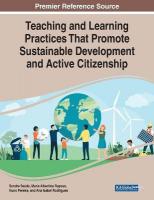 Teaching and Learning Practices That Promote Sustainable Development and  Active Citizenship