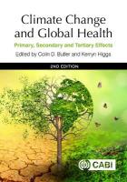 Climate Change and Global Health: Primary, Secondary and Tertiary Effects 2nd edition