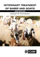 Veterinary Treatment of Sheep and Goats: 2nd Edition 2nd edition