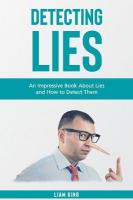 Detecting Lies: An Impressive Book About Lies and How to Detect Them