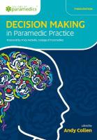 Decision Making in Paramedic Practice 3rd edition