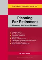 Straightforward Guide to Planning for Retirement - Managing Retirement  Finances: Revised Edition 2025