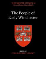 People of Early Winchester