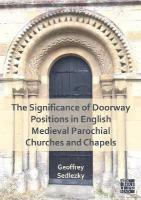 Significance of Doorway Positions in English Medieval Parochial Churches and  Chapels