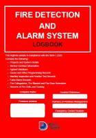 Fire Detection and Alarm System Logbook 2nd edition