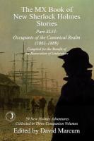 MX Book of New Sherlock Holmes Stories Part XLVI: Occupants of the Canonical Realm 1861-1889