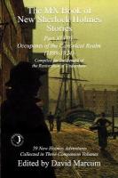 MX Book of New Sherlock Holmes Stories Part XLVIII: Occupants of the Canonical Realm 1899-1924