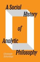 Social History of Analytic Philosophy: How Politics Has Shaped an Apolitical Philosophy