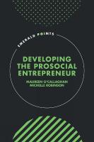 Developing the Prosocial Entrepreneur