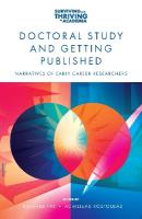 Doctoral Study and Getting Published: Narratives of Early Career Researchers