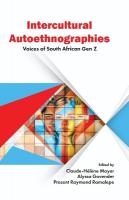 Intercultural Autoethnographies: Voices of South African Gen Z