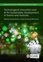 Technological Innovation and AI for Sustainable Development in Events and  Festivals