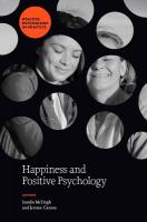 Happiness and Positive Psychology