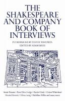 Shakespeare and Company Book of Interviews Main