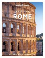 Lonely Planet Experience Rome 2nd edition