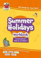 CGP Summer Holidays Activity Workbook - for kids between Year 3 and Year 4  (ages 7-8)