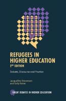 Refugees in Higher Education: Debate, Discourse and Practice 2nd edition