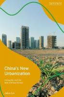 China's New Urbanization: Inequality and the New Chinese Dream
