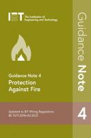 Guidance Note 4: Protection Against Fire 9th edition