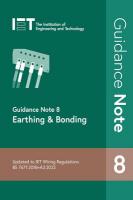 Guidance Note 8: Earthing & Bonding 5th edition
