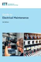 Guide to Electrical Maintenance 2nd edition