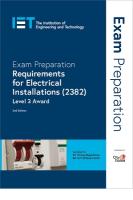 Exam Preparation: Requirements for Electrical Installations (2382): Level 3 Award 2nd edition
