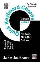Quick Piano Keyboard Chords New edition